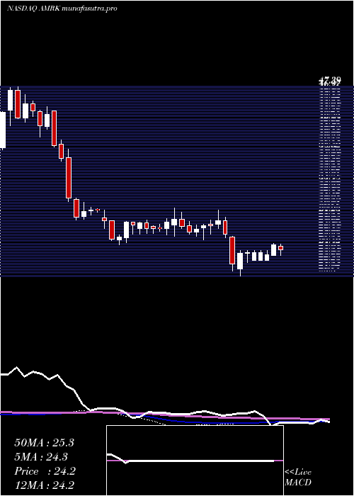 weekly chart AMark