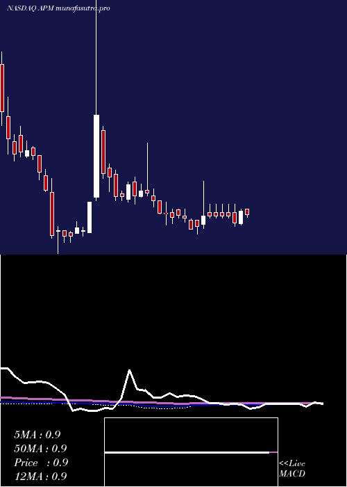 weekly chart AptorumGroup