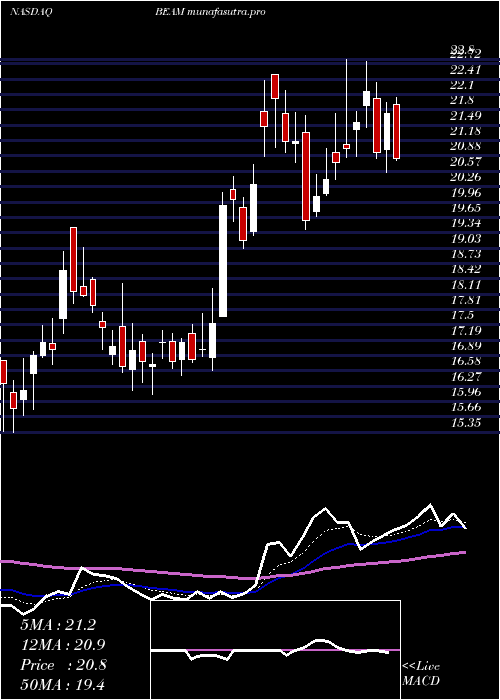 Daily chart BeamTherapeutics