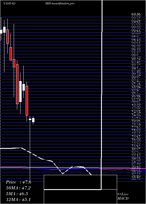 monthly chart ProsharesUltra