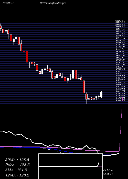 weekly chart BiogenInc