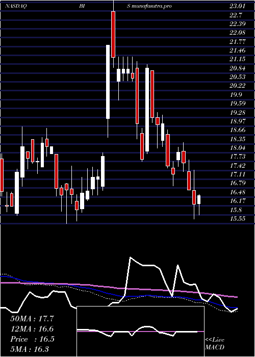 weekly chart ProsharesUltrashort