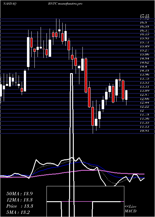 Daily chart BenitecBiopharma