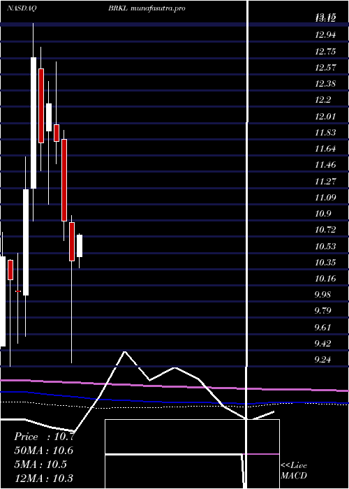monthly chart BrooklineBancorp