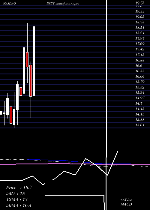 monthly chart BassettFurniture