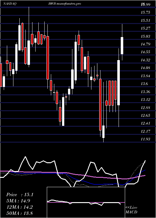 weekly chart BridgewaterBancshares