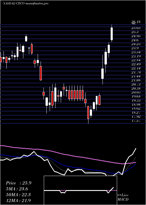 Daily chart CareerEducation