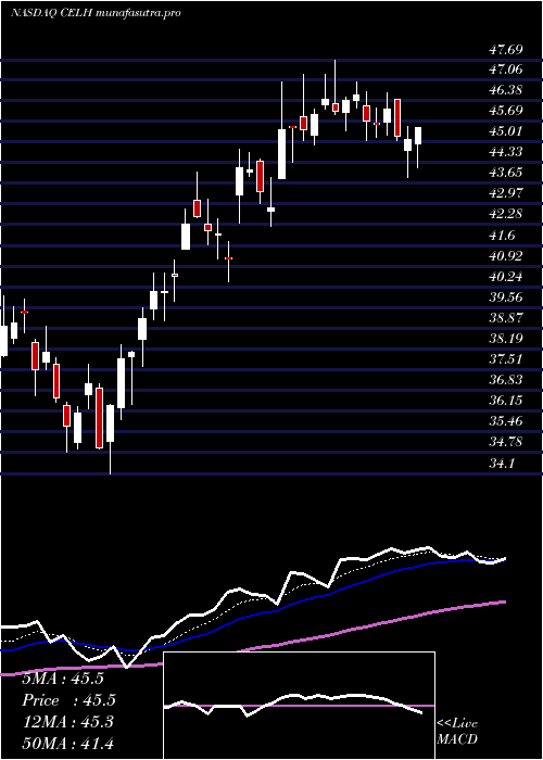 Daily chart CelsiusHoldings