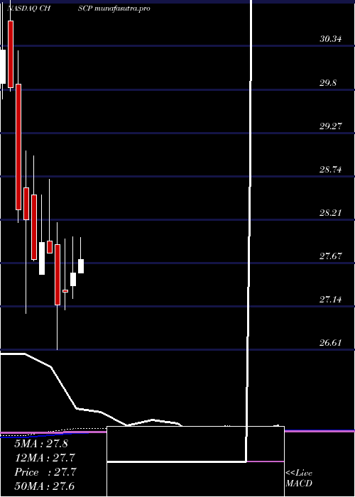 monthly chart ChsInc