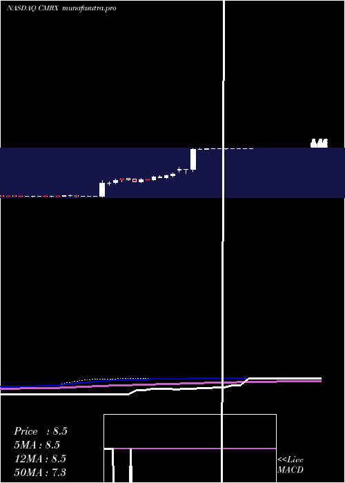 weekly chart ChimerixInc