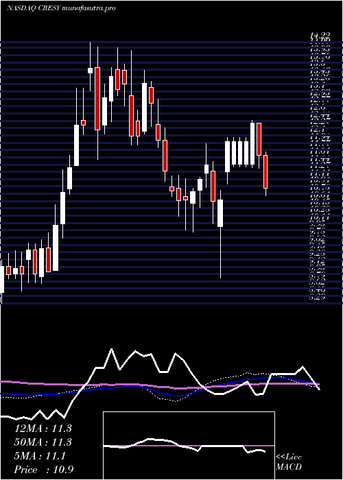 weekly chart CresudS