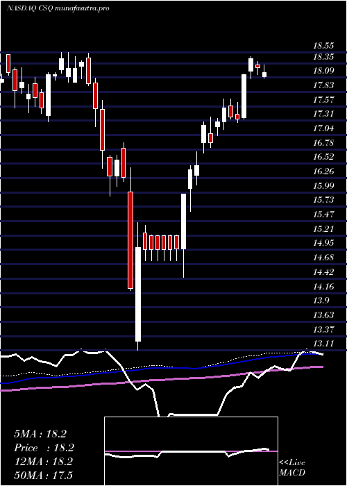 weekly chart CalamosStrategic