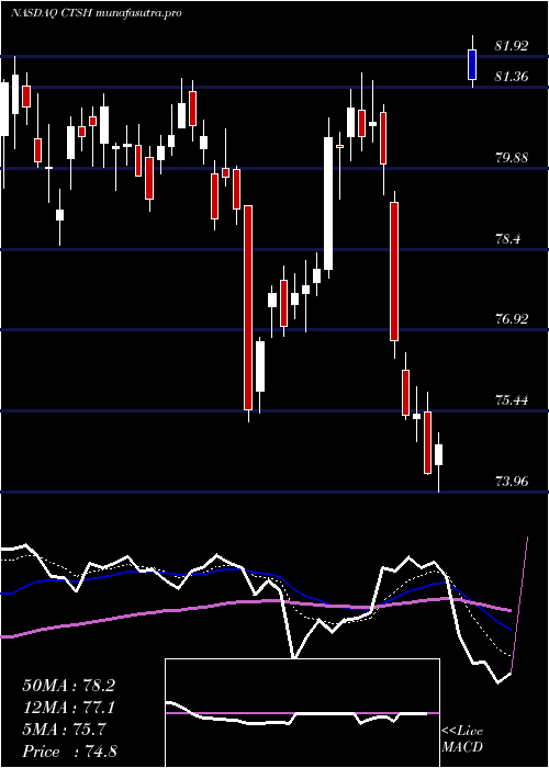 Daily chart CognizantTechnology
