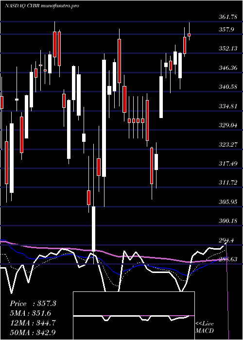 Daily chart CyberarkSoftware