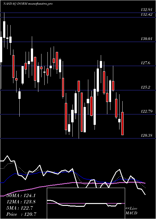 Daily chart DormanProducts