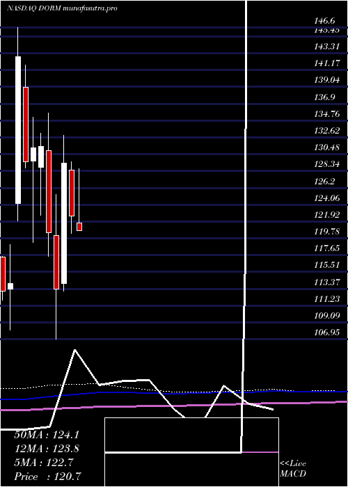 monthly chart DormanProducts