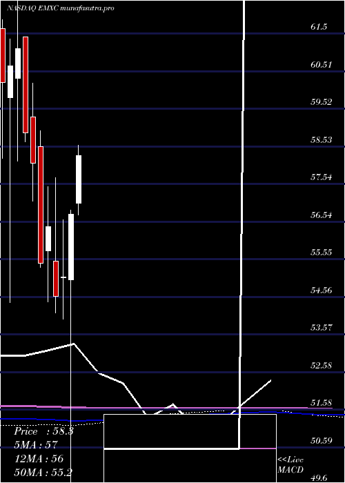 monthly chart IsharesMsci