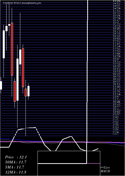 monthly chart EvolusInc