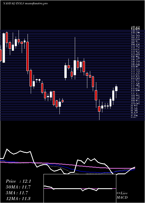 weekly chart EvolusInc