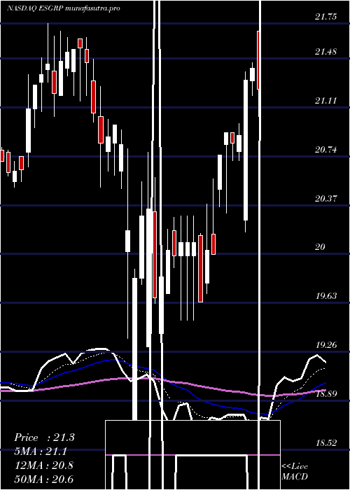 Daily chart EnstarGroup