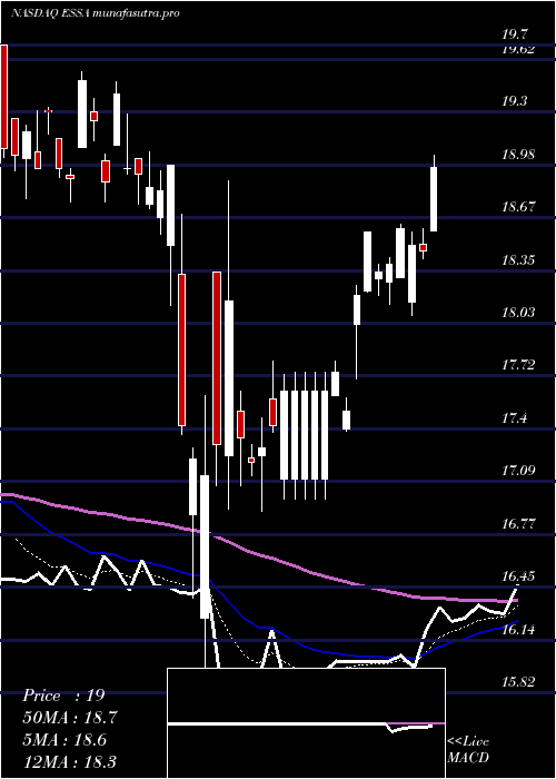 Daily chart EssaBancorp