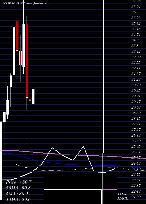 monthly chart FirstUnited