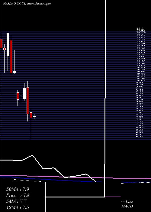 monthly chart GoldenOcean
