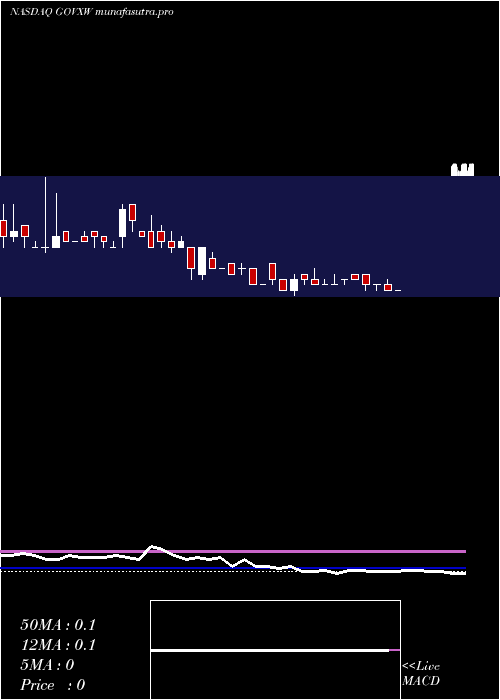 weekly chart GeovaxLabs
