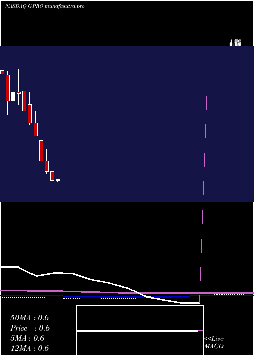 monthly chart GoproInc