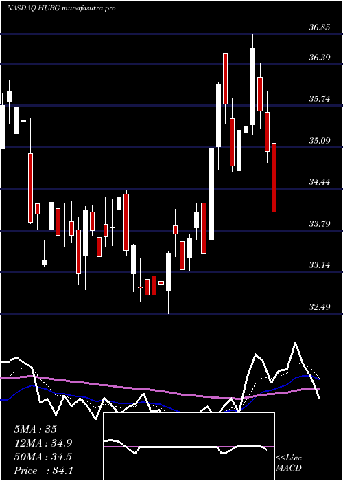 Daily chart HubGroup