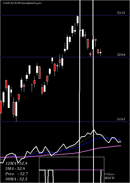 Daily chart IsharesIntermediate