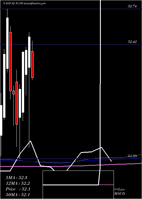 monthly chart IsharesShort