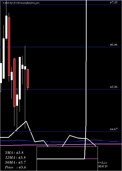 monthly chart IsharesCore