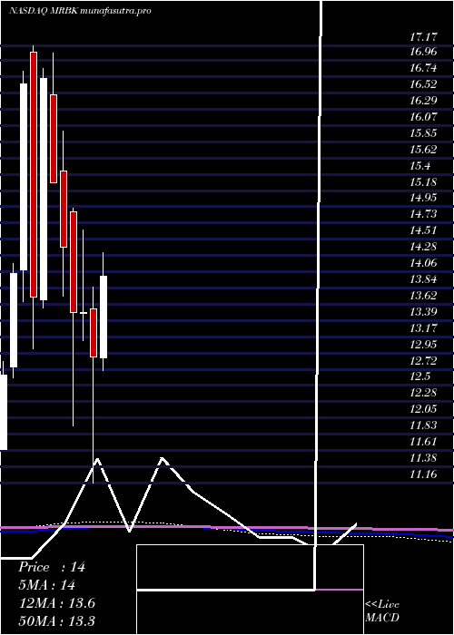 monthly chart MeridianCorporation