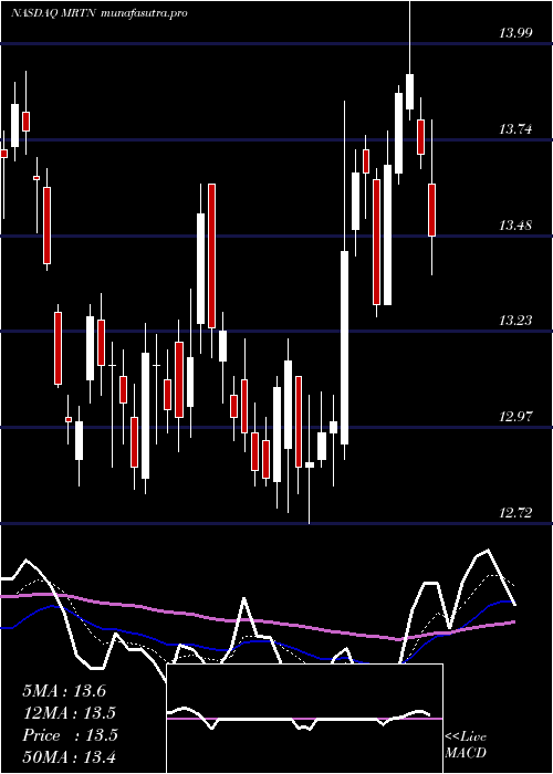 Daily chart MartenTransport