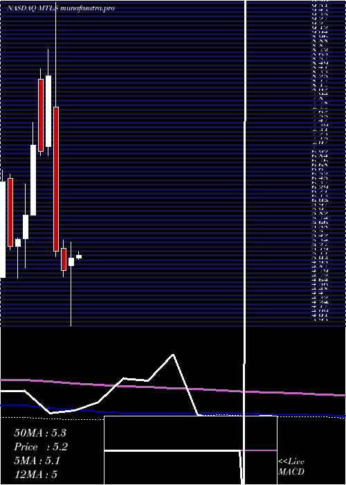 monthly chart MaterialiseNv