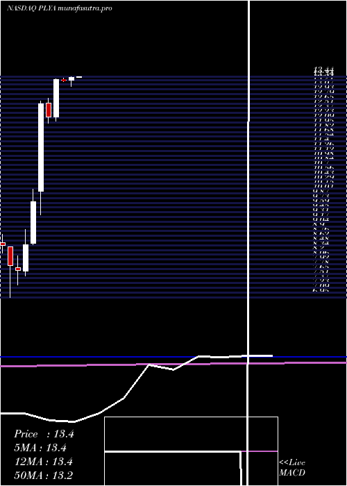 monthly chart PlayaHotels