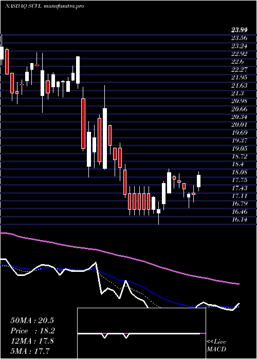 Daily chart ShoeCarnival