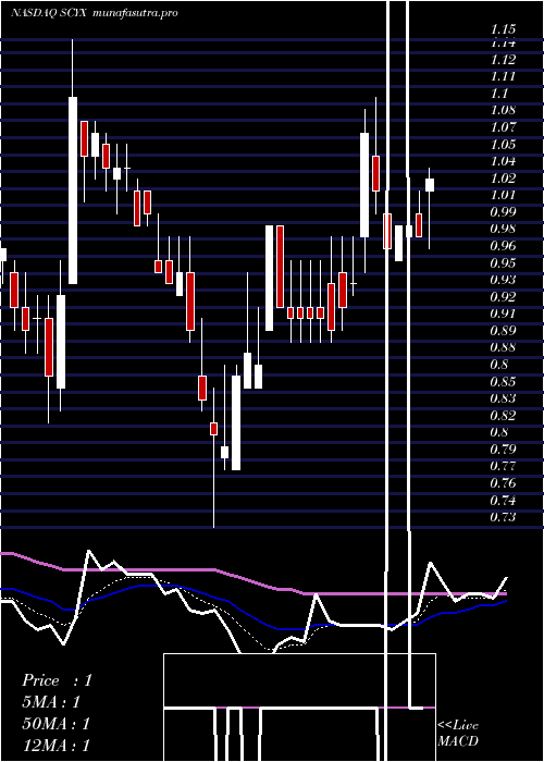 Daily chart ScynexisInc