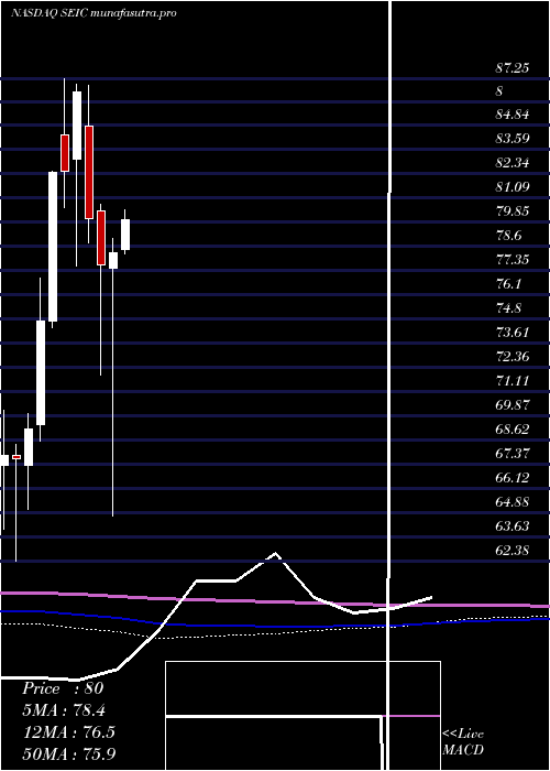 monthly chart SeiInvestments