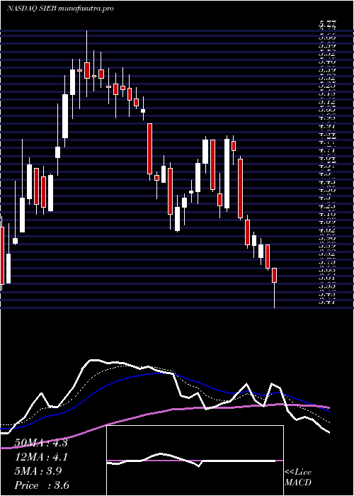Daily chart SiebertFinancial