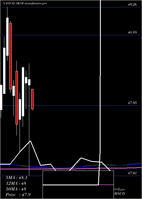monthly chart FlexsharesCredit
