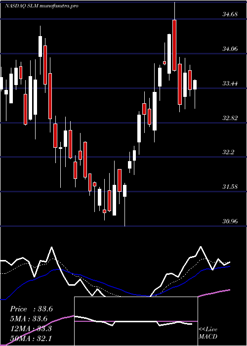 Daily chart SlmCorporation