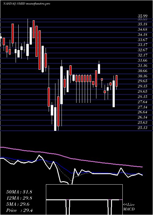 Daily chart SmithMidland