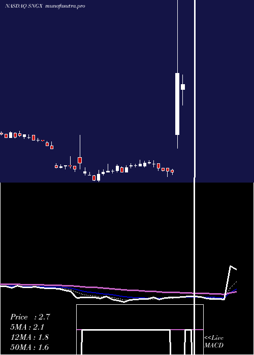 Daily chart SoligenixInc