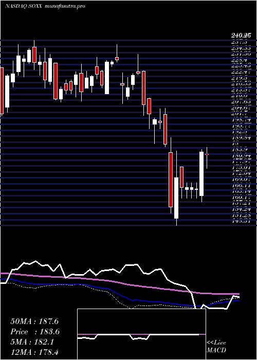 weekly chart IsharesPhlx