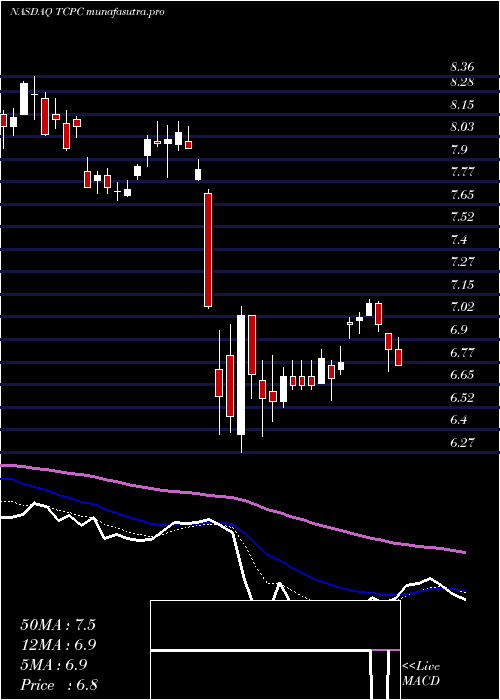 Daily chart BlackrockTcp