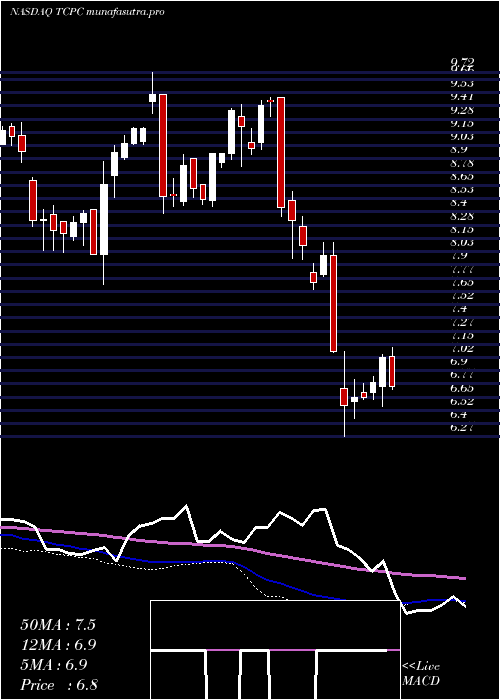 weekly chart BlackrockTcp