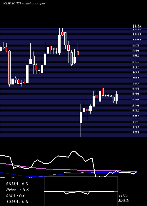  weekly chart TargetHospitality