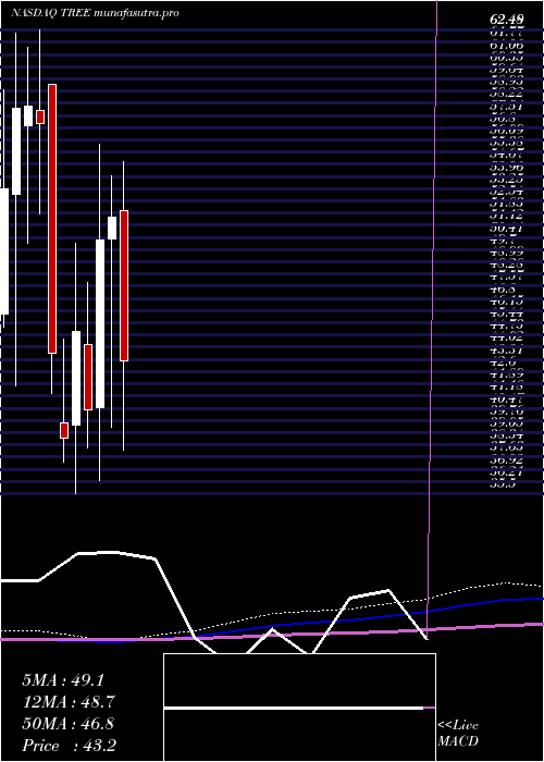 monthly chart LendingtreeInc
